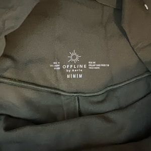 Green aerie leggings only worn once